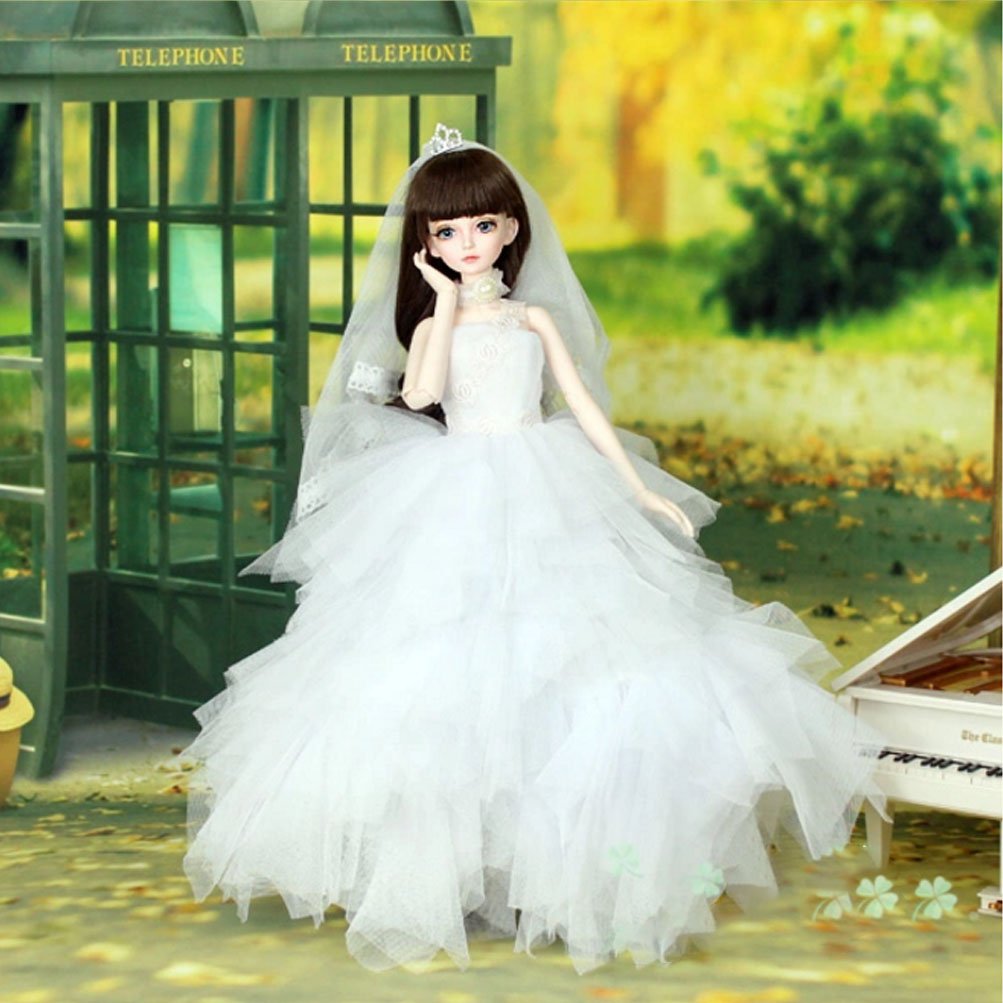 Amazon.co.jp: bjd SD ドール 用 衣装5スタイル ガーゼ ロマンチック
